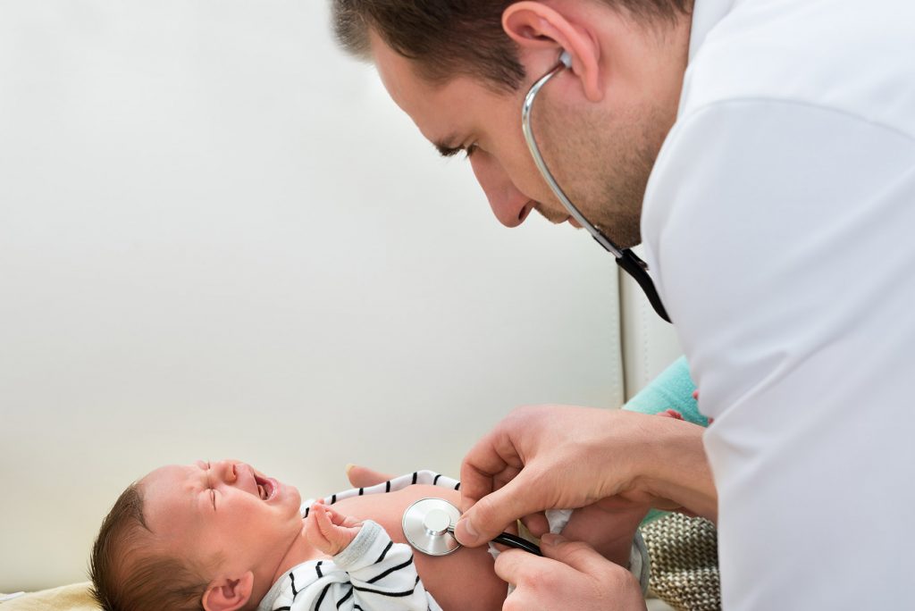 Infant and Doctor