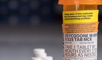 Bottle of Oxycodone