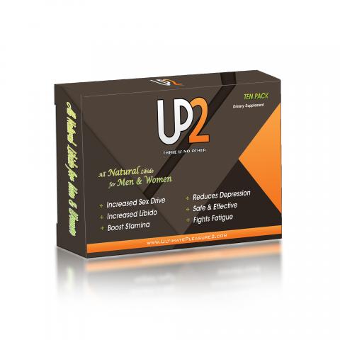 Label, Up2 there is no other All Natural Libido for Men & Women, Ten Pack