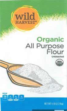 Wild Harvest Organic All Purpose Flour Unbleached, 5 lb