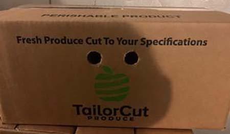 Tailor Cut Produce Fruit Luau in Box 