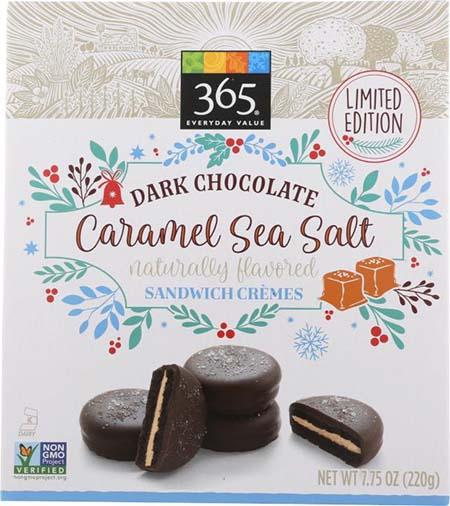 Label, Dark Chocolate Caramel Sea Salt