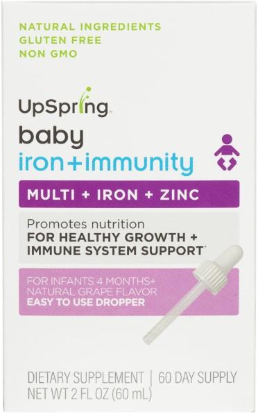 UpSpring Baby Iron + Immunity, 60 ml