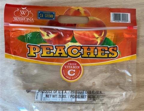Packaged: Wawona Peaches 2 lb.