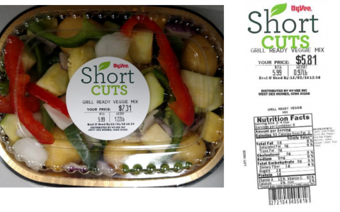 Short Cuts Grill Ready Veggie Mix