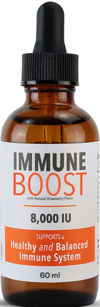 Immune Boost Sublingual with Natural Strawberry Flavor, 60ml