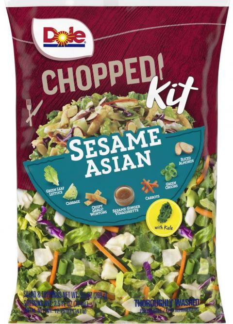 H-E-B Chopped Salad Kit - Tuscan Herb, Each