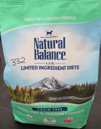 Front of Package, Natural Balance Cat Food