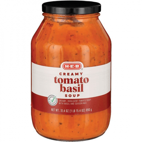 Picture of H-E-B Creamy Tomato Basil Soup