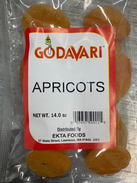 Photo 1 “GODAVARI Apricots, Net Wt. 14 oz.”