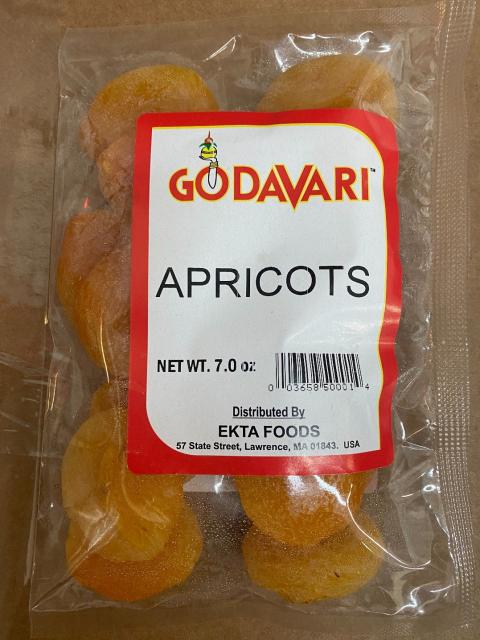 Photo 2 “GODAVARI Apricots, Net Wt. 7 oz.”