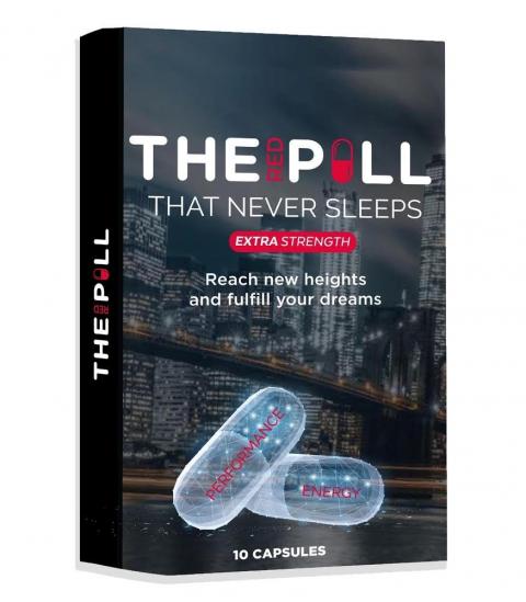Image – THE RED PILL, THAT NEVER SLEEPS, 10 CAPSULES