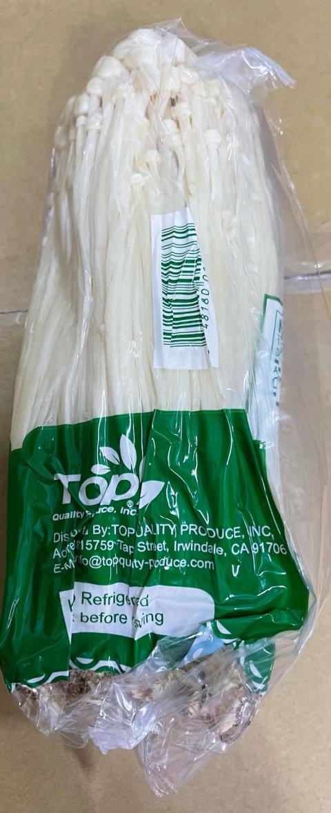“Top Quality Produce, Inc., Taiwan Enoki Mushroom, 200g/7.05oz”