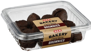 HEB Bakery, Two-Bite Brownies