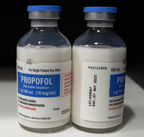 PROPOFOL Injectable Emulsion, USP (contains benzyl alcohol), 100 mL Single Patient Use, Glass Fliptop Vial