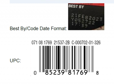 Image – Best By/Code Date Format, UPC Code 