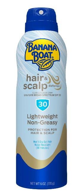 1.	“Product image front label, Banana Boat hair & scalp sunscreen spray 6 oz”