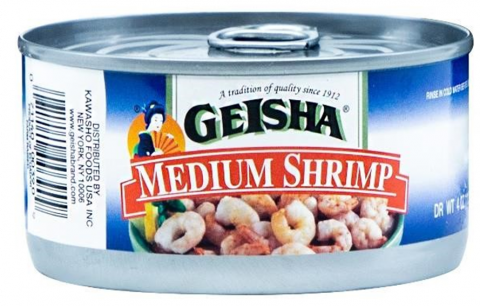 Picture of GEISHA Medium Shrimp, 4 oz can