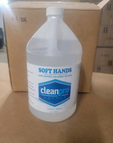 “Picture of Clean Pro Supply Hand Sanitizer, Non-sterile Solution”