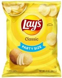 Product image Lay’s Classic Party Size Potato Chips 13 oz (386.5g)