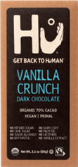 Image 1 – Label of Hu Vanilla Crunch Dark Chocolate Bar 