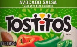 Front Label, Tostitos Avocado Salsa, 15 oz. jar