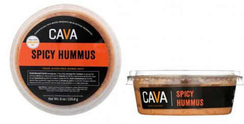 Spicy Hummus - Correct labeling: