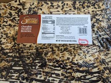 Tray Label with Lot Code Circled in RED