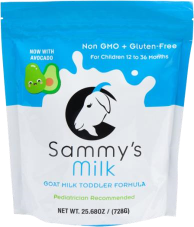 “Sammy’s Milk Goat Milk Toddler Formula 25.68oz” 
