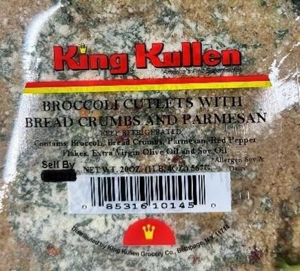 “King Kullen Broccoli Cutlets With Bread Crumbs And Parmesan”