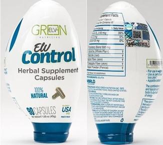 “Labeling, Green Elv, Elv Control Herbal Supplement Capsules, 90 capsules”