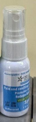 StellaLife Advanced Formula Peppermint VEGA Oral Care Rinse,  Lot 2550, Exp 02/26