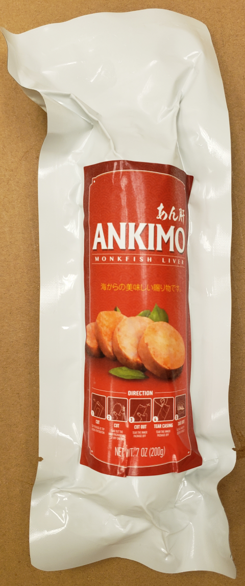“ANKIMO Monkfish Liver, front label”