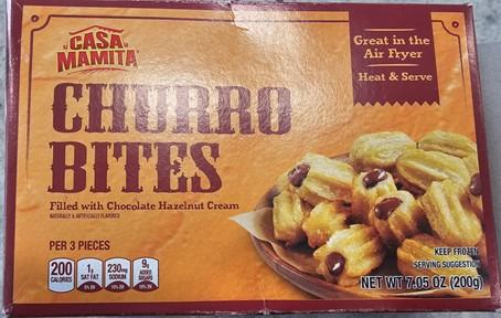 Labeling, Casa Mamita Churro Bites